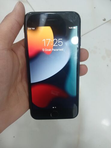 iphone 7 pulus: IPhone 7, 32 GB, Qara, Simsiz şarj, Sənədlərlə, Zəmanət