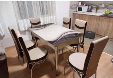 Setovi stolova i stolica: AKCIJAAA STO I 6 STOLICA 300EUR Roba iz uvoza. Atraktivni dezeni — 8