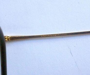 Naočare: VINTAGE CONQUISTADOR dioptrijski obrnuti poluram za naočare. EXTRA — 5