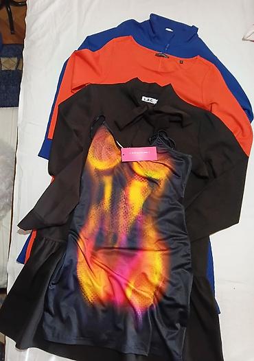 Haljine: 4 haljine u kompletu Haljina Marc O’Polo – ženska, jarko narandžasta — 1