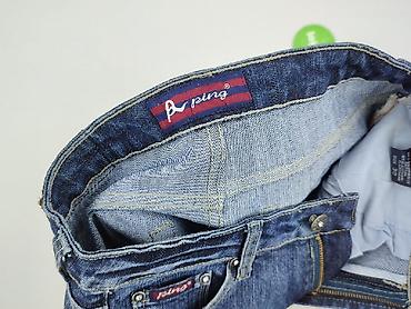 flared jeans white: Spodnie 3/4 damskie, rozmiar M — 5