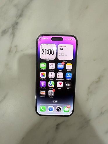 iphone sr: IPhone 14 Pro, Deep Purple, Face ID — 5