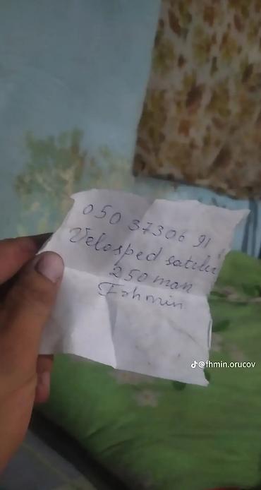 Dağ velosipedləri: Məhsul: Olympia velosiped - Rəng: mavi - Karkas: polad gövdə, ön -da lalafo.az — 24 Dağ velosipedləri: Məhsul: Olympia velosiped - Rəng: mavi - Karkas: polad gövdə, ön — 24