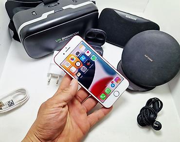 Apple iPhone: IPhone 7, Б/у, 128 ГБ, Красный, Зарядное устройство, Защитное стекло, Наушники, 100 % — 18