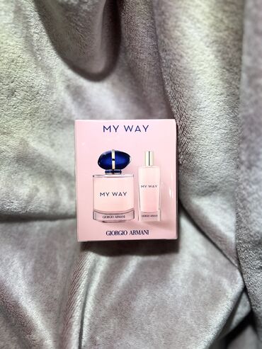 duxular ve qiymetleri: Original!! 90 ml + 15ml perfume my way duxu giorgio armani