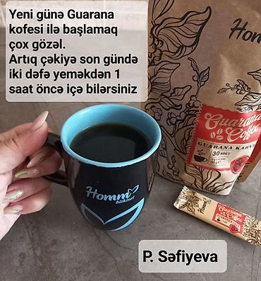 Guarana Coffee – bitkisel tərkibli, sürətli hazırlanabilən qəhvə