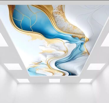 Натяжной потолок: Натяжной потолок Глянцевое, Матовое, 3D потолки Гарантия, Бесплатная консультация, Бесплатный замер — 22