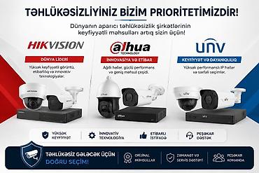 ip camera: 🔒 Təhlükəsizliyiniz bizim prioritetimizdir! 📹 Hikvision 📹 Dahua 📹 UNV — 1