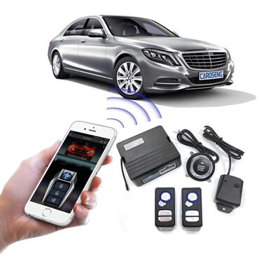 магнит для авто: Универсальная система запуска авто с кнопки, пульта или смартфона