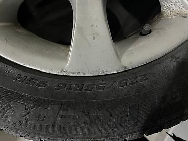 r20 x5: Колеса в сборе 225 / 55 / R 16, Зима, Б/у, Комплект, Легковые, Литые, отверстий - 5 — 1