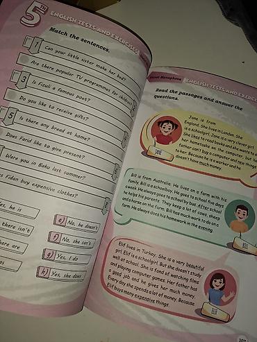 Testlər: Məhsul: English – Tests, Exercises & Vocabulary (5-ci sinif) — 3