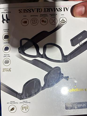 очки со встроенной камерой: AI Smart Glasses — умные очки с камерой и микрофоном Основные — 2