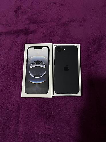 iphone cr: IPhone 16e, Новый, 128 ГБ, Черный, Коробка, 96 % — 2