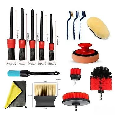 ćopavac guma: CETKA ZA DUBINSKO PRANJE ZA BUSILICU - SRAFILICU SET | Set cetki za — 1