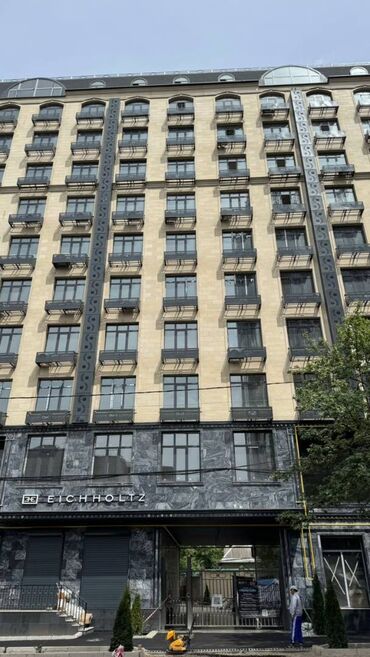купить квартиру с ремонтом: 2 бөлмө, 74 кв. м, Элитка, 9 кабат, ПСО (өзү оңдоп түзөтүп бүтүү үчүн)