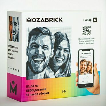 prostynku s ugolkom: Mozabrick - это конструктор с пластиковыми кубиками как Лего. С ним