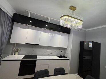 3 комнатная квартира продажа: 3 бөлмө, 85 кв. м, Элитка, 6 кабат, Дизайнердик ремонт