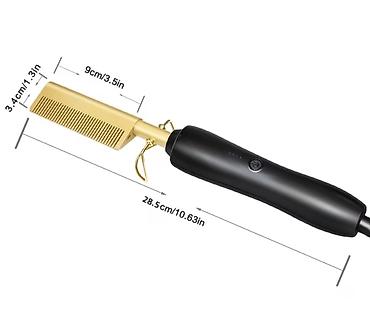 optimal electronics epilyator: Saç və saqqal üçün elektrikli isti daraq - Funksiya: Saçı — 4