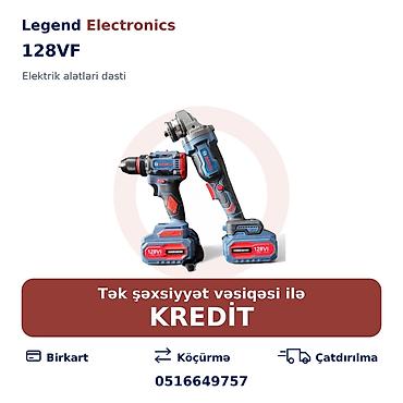 kreditle drel: Elan başlığı: Elektrik alətlər dəsti 128VF Elektrik alətləri dəsti — 1