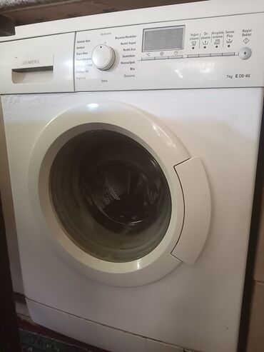 maşın üçün basavik: Paltaryuyan maşın Siemens, 7 kq, Avtomat, Qurutmasız, Kredit yoxdur