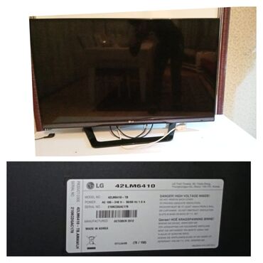 107: LG Smart Tv 107 ekran . 500azn. IWLENMEYIB. Unvan Suraxani ray