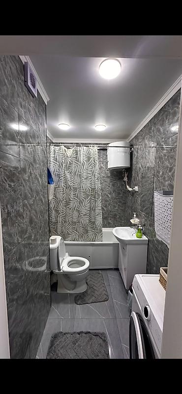 Продажа квартир: 1 комната, 35 м², Аламедин-1 мкр Элитка, 9 этаж, Свежий ремонт — 4