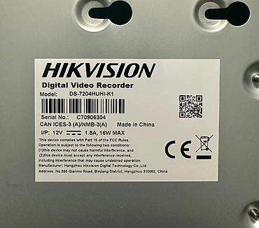 jack e4: Hikvision Turbo HD DVR, серия 7200. Модель: DS-7204HUHI-K1 (наклейка — 4