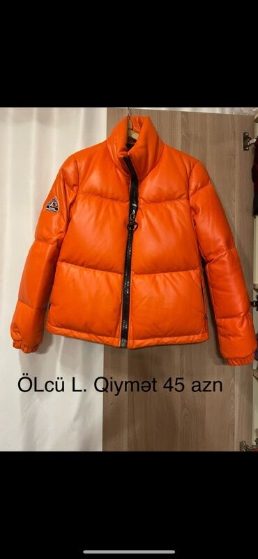 флисовые кофты бишкек: Narıncı rəngli qışlıq puffer gödəkçə. - Ölçü: L - Qiymət: 45 AZN