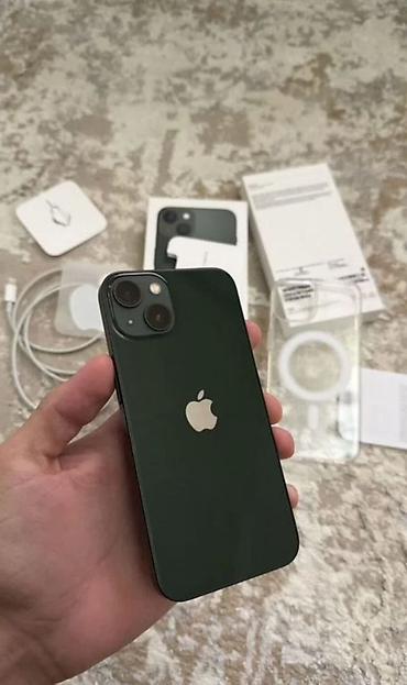 iphone sumqayıt: IPhone 13, 128 GB, Yaşıl, Face ID, Sənədlərlə — 7