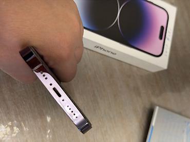 i̇phone pro: IPhone 14 Pro, 512 GB, Deep Purple, Zəmanət — 4