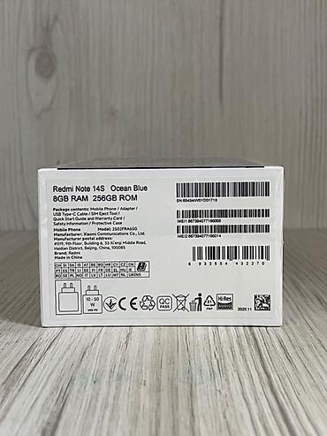 oneplus pad 4: Смартфон Xiaomi Redmi Note 14S в цвете Ocean Blue, версия с 8 ГБ — 2