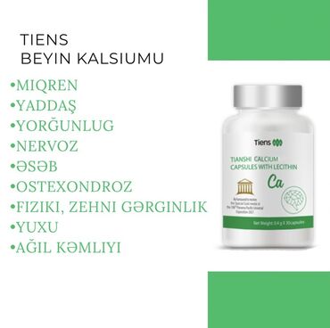 vitamin: Beyin Kalsiumunun Faydaları: ✔ Beyin fəaliyyətini gücləndirir –