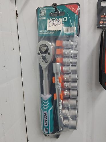 рашковый ключ: Набор инструментов VCANO 3/8" DR Quick Wrench Set Состав: - — 1