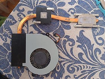 ventilator notebook: Noutbuk soyutma sistemi – fan + mis istilik borusu və radiator - — 2