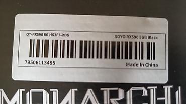 rx 6500: Videokart Radeon RX 590, 8 GB, Yeni — 6