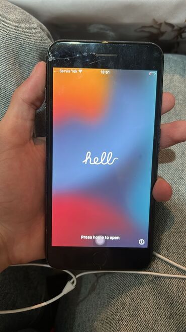 зарядка для айфона 5: IPhone 7 Plus, 32 ГБ, Черный, Битый