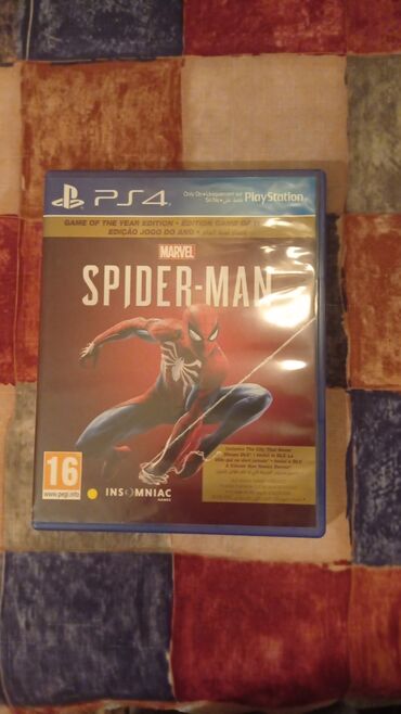 playstation 1 2 3 4 5: Marvel's Spider-Man, Приключения, Б/у Диск, PS4 (Sony Playstation 4), Бесплатная доставка