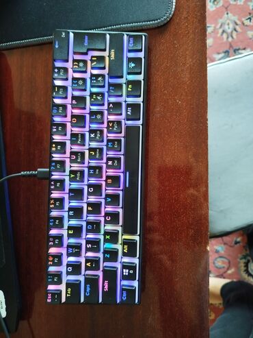 Klaviaturalar: Rampage Radiant k11 Mechanic Klaviatura, teze alinib, az ishlenib, rgb — 7