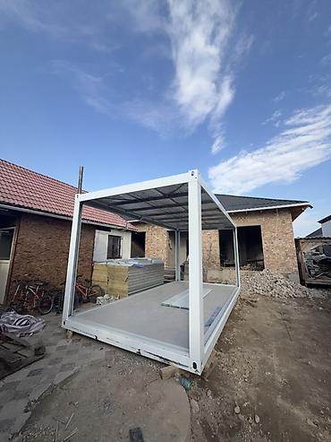 Үйлөр: Модульный дом из сэндвич-панелей на металлическом каркасе. Подойдёт — 1