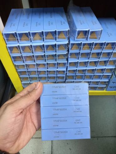 İstehsal avadanlığı: Dəzgah alətləri və kəsici lövhəciklər (freze və torna üçün) — 15