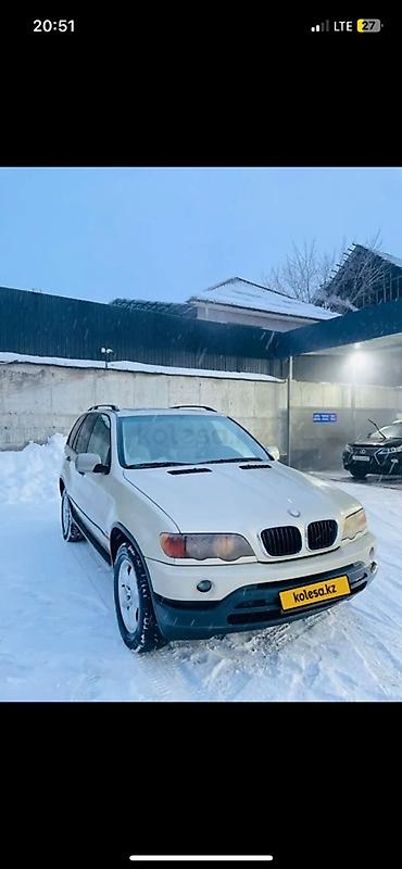 BMW: BMW X5: 2001 г., 3 л, Автомат, Бензин, Кроссовер — 1