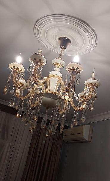 Çılçıraq, 8 lampa, Şüşə lalafo.az -da Çılçıraq, 8 lampa, Şüşə
