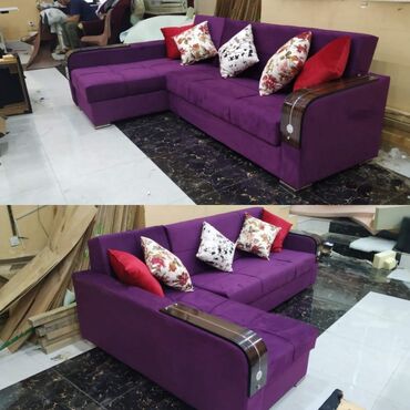 Sifarişlə divanlar: Künc divan, Mətbəx üçün, Qonaq otağı üçün, Dəhliz üçün, Parça, Bazalı, Açılan, Kitab — 4