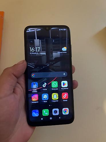 asus baki: Redmi Note 7, 64 GB, rəng - Qara, Sensor — 7