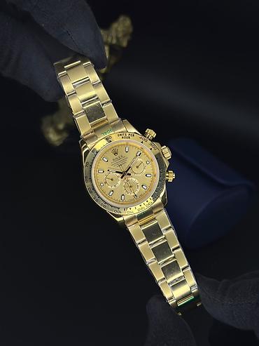 Aksesuarlar: Yeni, Qol saatı, Rolex, rəng - Qızılı — 6