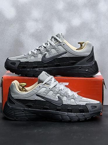 Мужская обувь: Кроссовки Nike серо‑черного цвета ТЕРМО - Линия: низкопрофильные — 3