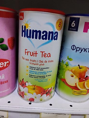 смесь хумана: Humana Fruit Tea – растворимый фруктовый чай для детей. - Формат — 1