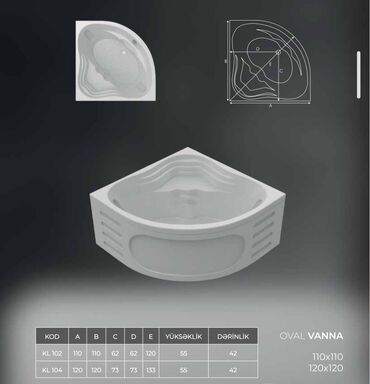 Duş poddonları: Duş kabinələr ara bölmələr hamam mebeləri Moydadırlar dolablar led — 19