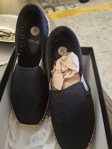 nike tn crna gora: Replay ženske espadrile - Model: Replay klasične slip-on espadrile - — 1