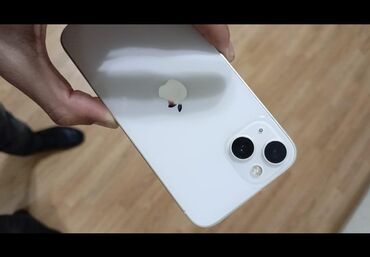 Apple iPhone: IPhone 13, 128 GB, Ağ, Zəmanət, Simsiz şarj, Face ID